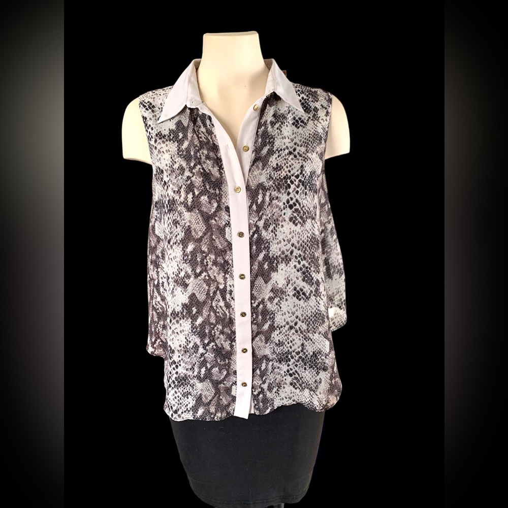Katherine Barclay sleeveless blouse